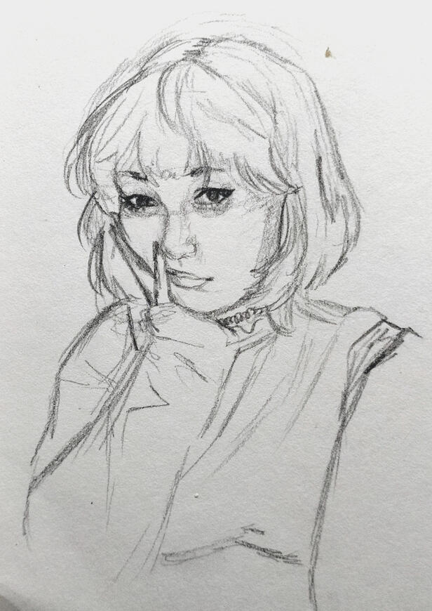 Self Portrait sketch