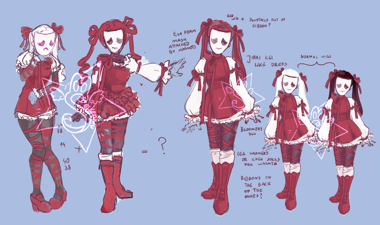 Gangle (The Amazing Digital Circus) cosplay concepts